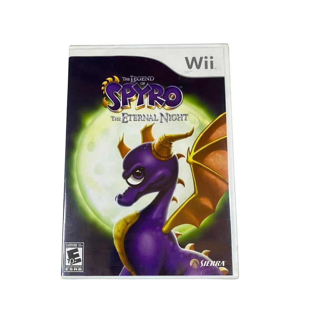 Nintendo Wii Legend Of Spyro The Eternal Night Video Game NWT